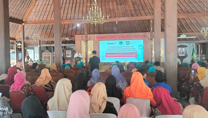 Sinergi Perempuan Membangun Daerah: Pemkab Banyumas Kukuhkan TP PKK dan Ormas Wanita sebagai Mitra Strategis Pembangunan