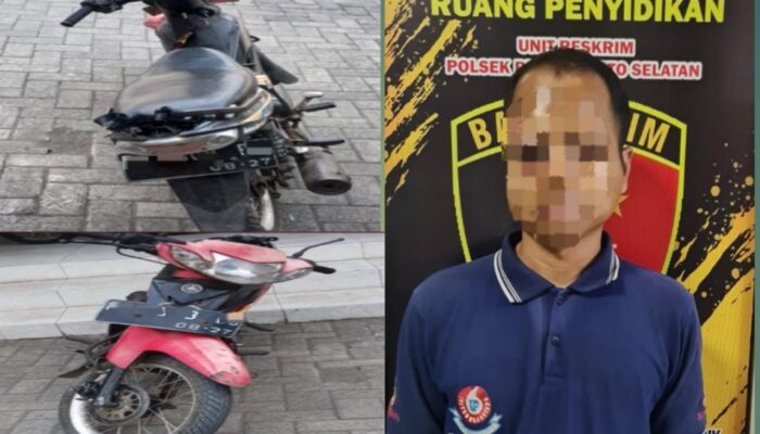Tak Sampai Satu Jam, Polreta Banyumas Tangkap Pelaku Curanmor di Purwokerto Selatan