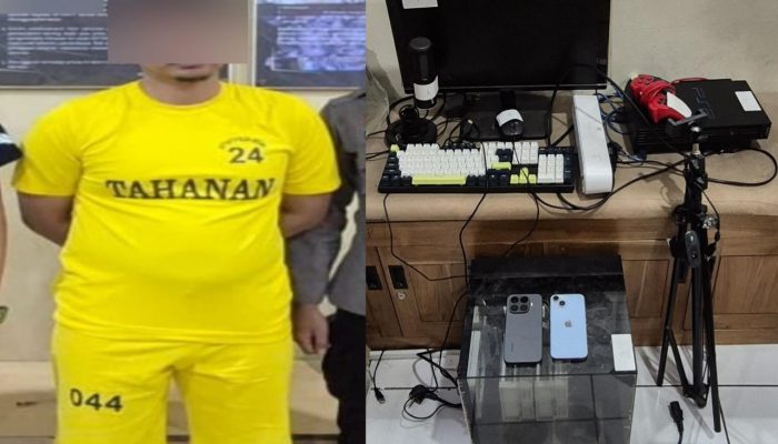 ​Praktik Judi Online Berkedok Live Streaming Game Sepak Bola di Kudus Dibongkar Polda Jateng